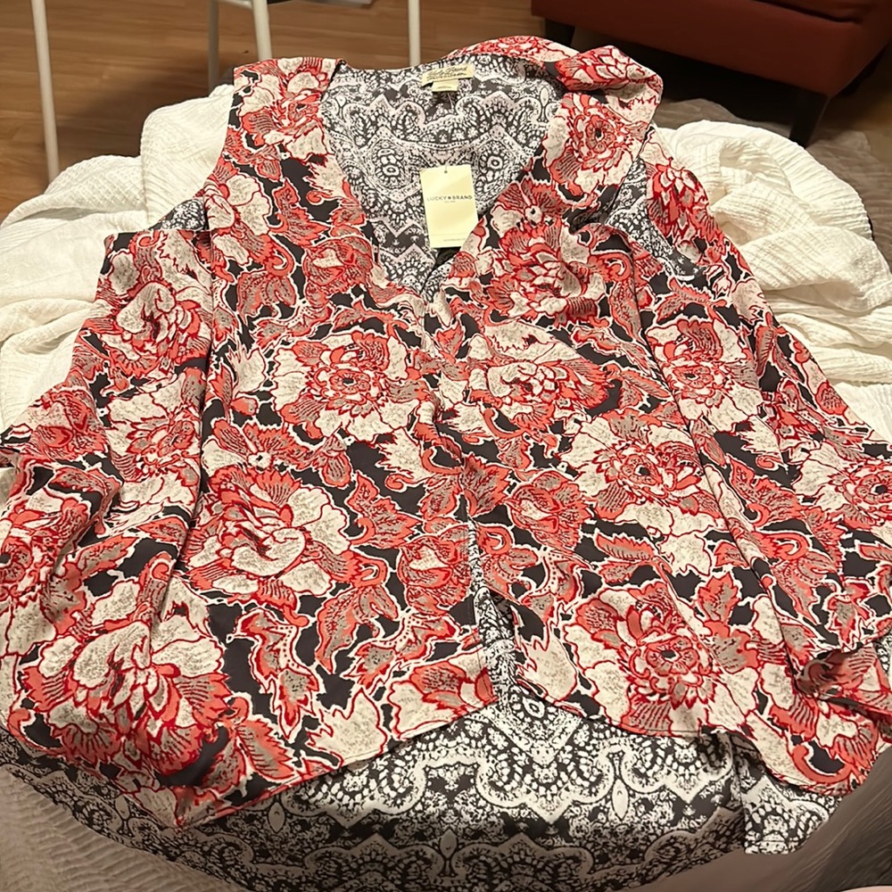 Lucky Brand swing tank in 3x